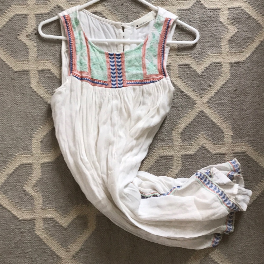 EUC! Paper Crane Embroidered Dress